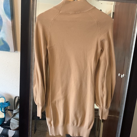 Beige Sweater Dress. Woman’s size S. Small - Picture 6 of 7